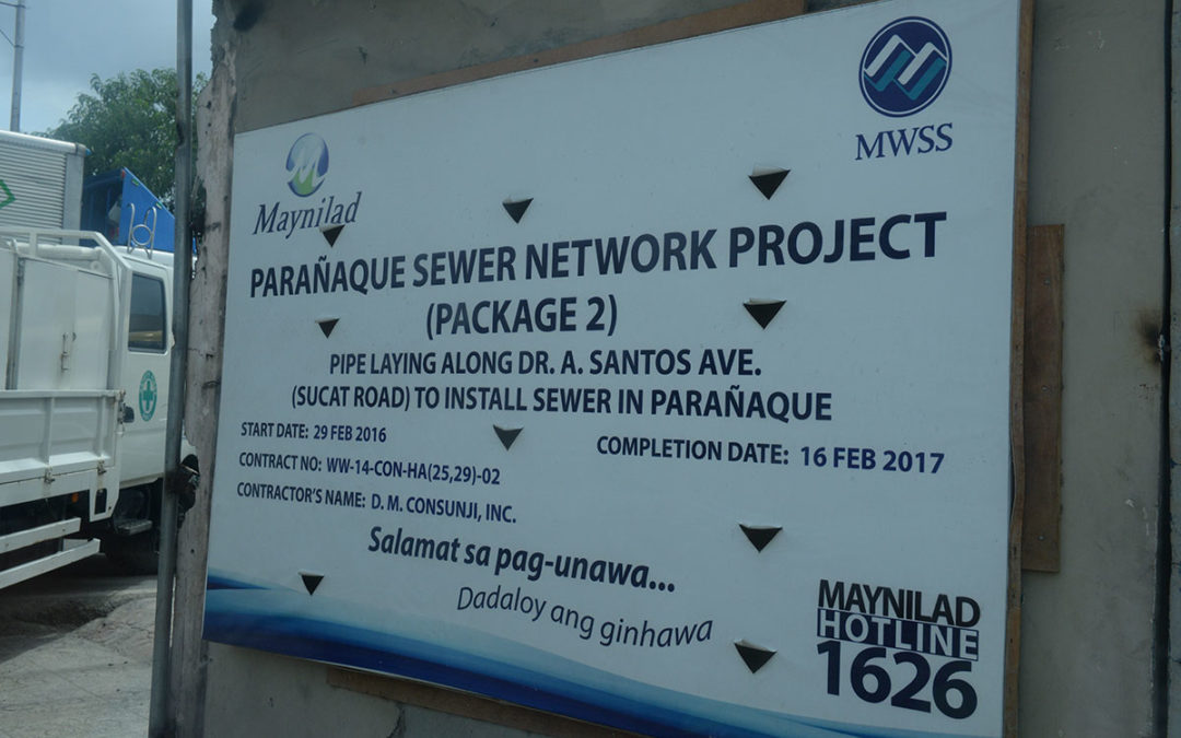 Paranaque Sewer Network